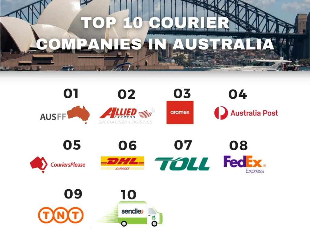 courier companies in Australia